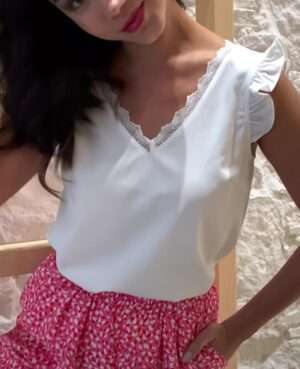 Blusa Veronica Blanco