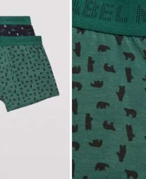 Boxer algodón Nature Pack 2