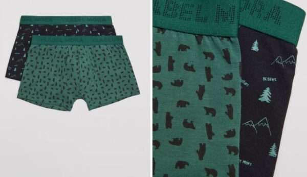 Boxer algodón Nature Pack 2