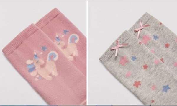 Calcetines chica lazos Pack 2 - Imagen 3