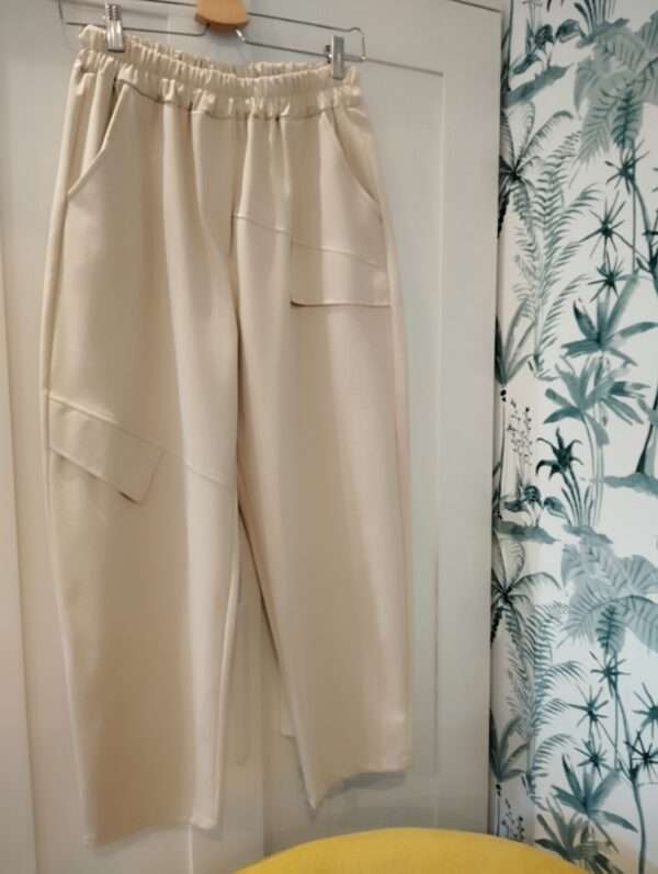 Pantalón Baggy Beige