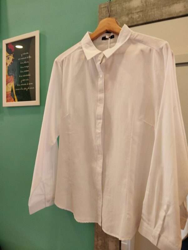 Camisa Blanca Basic - Imagen 2