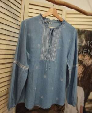 Blusa DENIM Boho