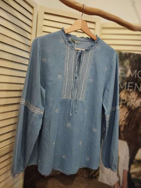 Blusa DENIM Boho
