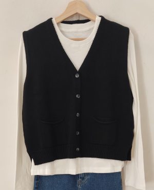 Chaleco punto Alpin Negro