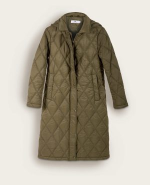 Abrigo Parka Don Algodon Verde