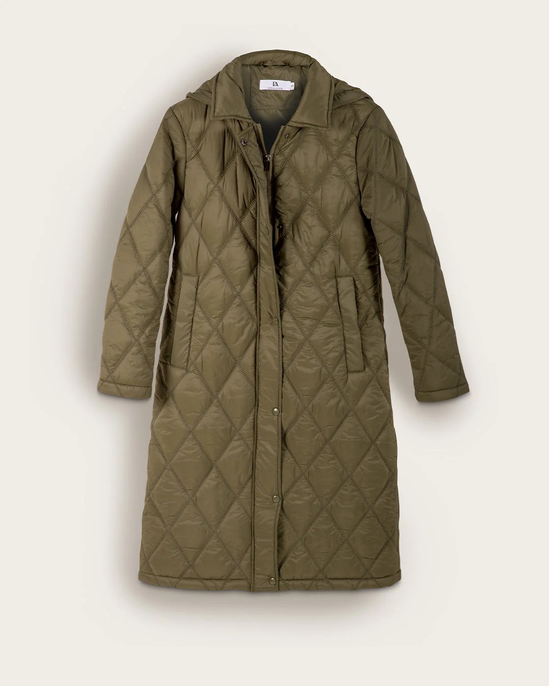 Abrigo Parka Don Algodon Verde