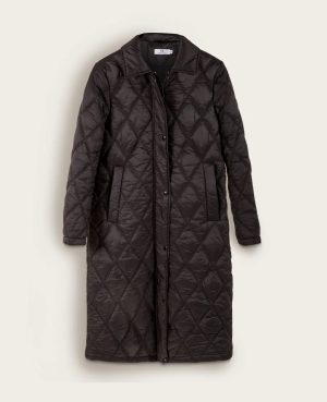 Abrigo Parka Don Algodon Negro