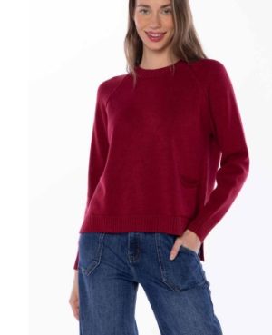 Jersey punto Utretch Cereza